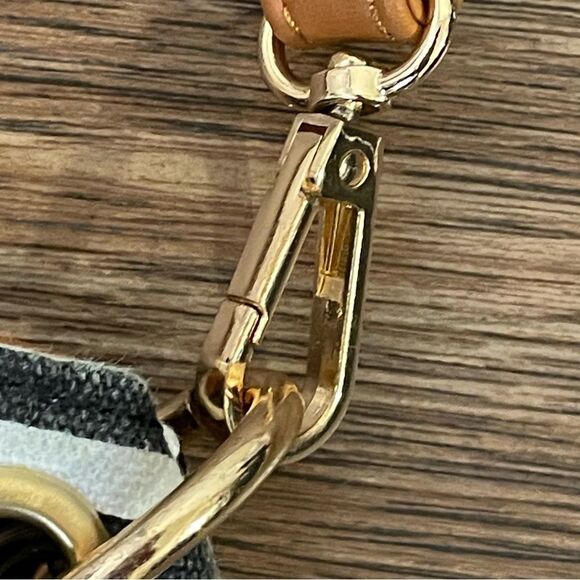 NWOT Lovevook Horizontal Stripe and Leopard Crossbody - Picture 5 of 14